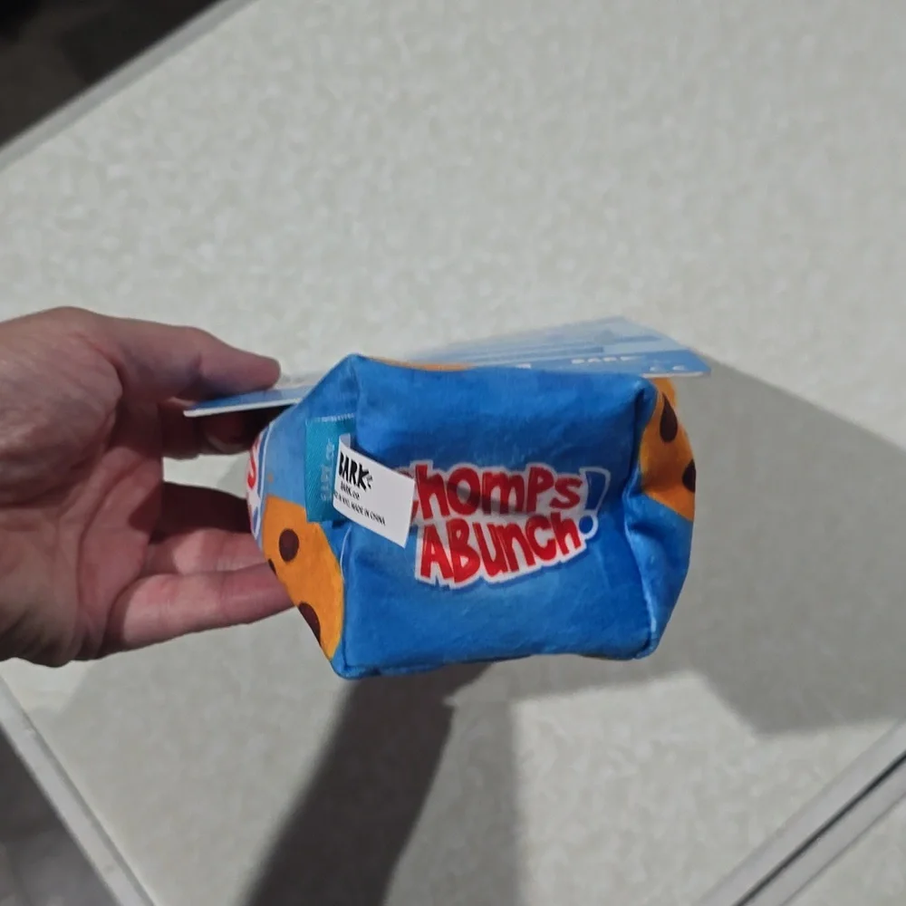 Bark Chomps A Bunch Blue and Orange Dog Toy NWT Size XS-S 0-20 Pounds‎